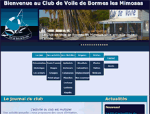 Tablet Screenshot of cvbormes.com